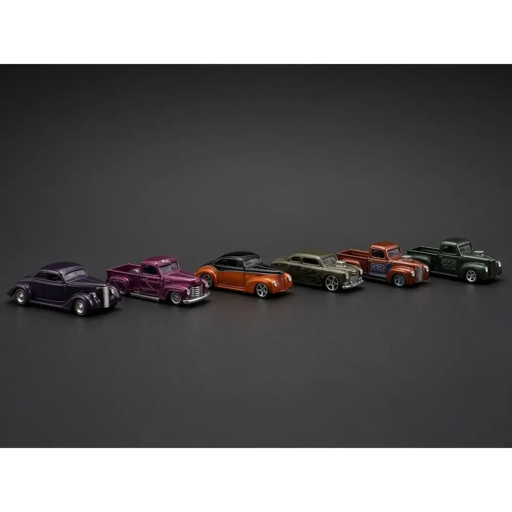 Hot Wheels Custom Hot Rods Lot of 6 1:64